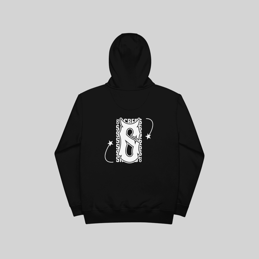 Sacred Big 6 Hoodie Front and Back